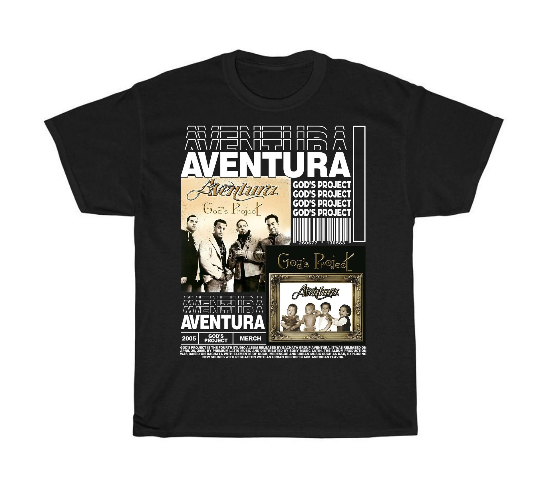 Aventura God's Project T-Shirt,Crewneck,Hoodie For Gift,TS-C-442