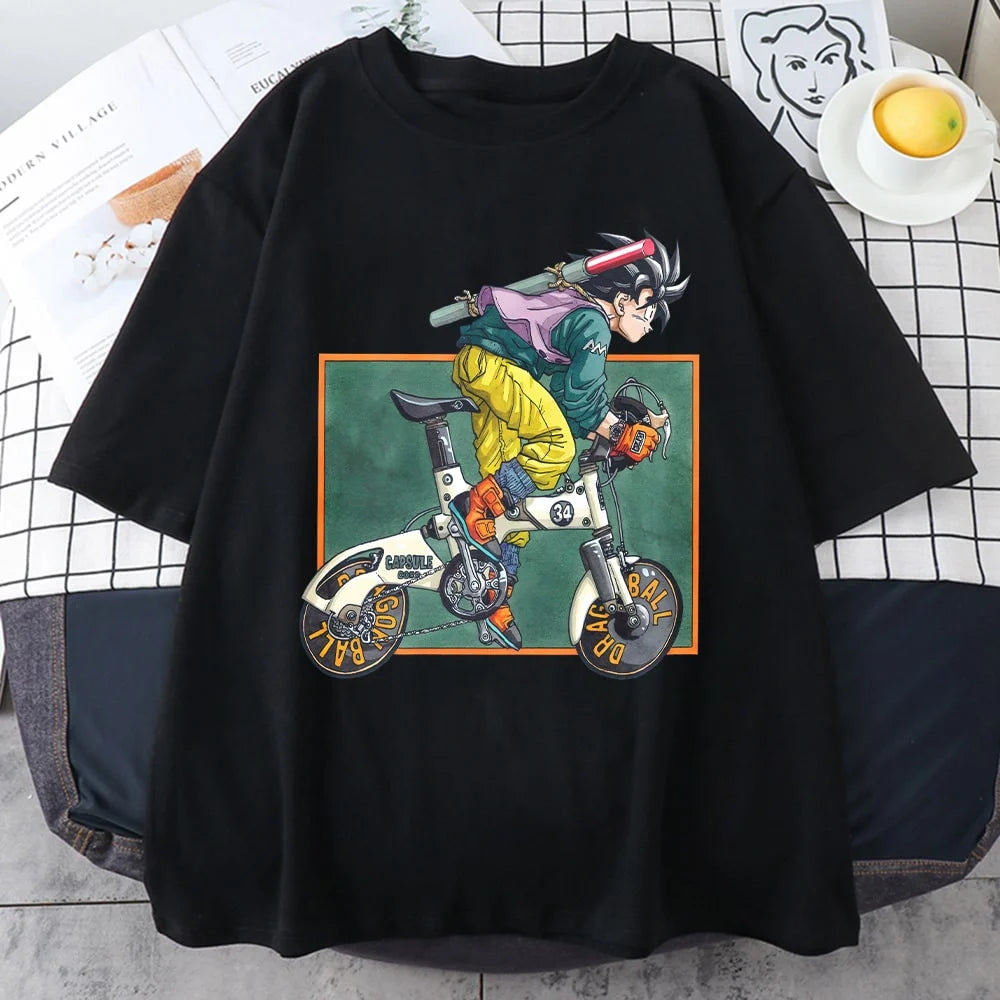 Retro Goku Dragon Ball Anime T-Shirt,Crewneck,Hoodie,TS-C-511