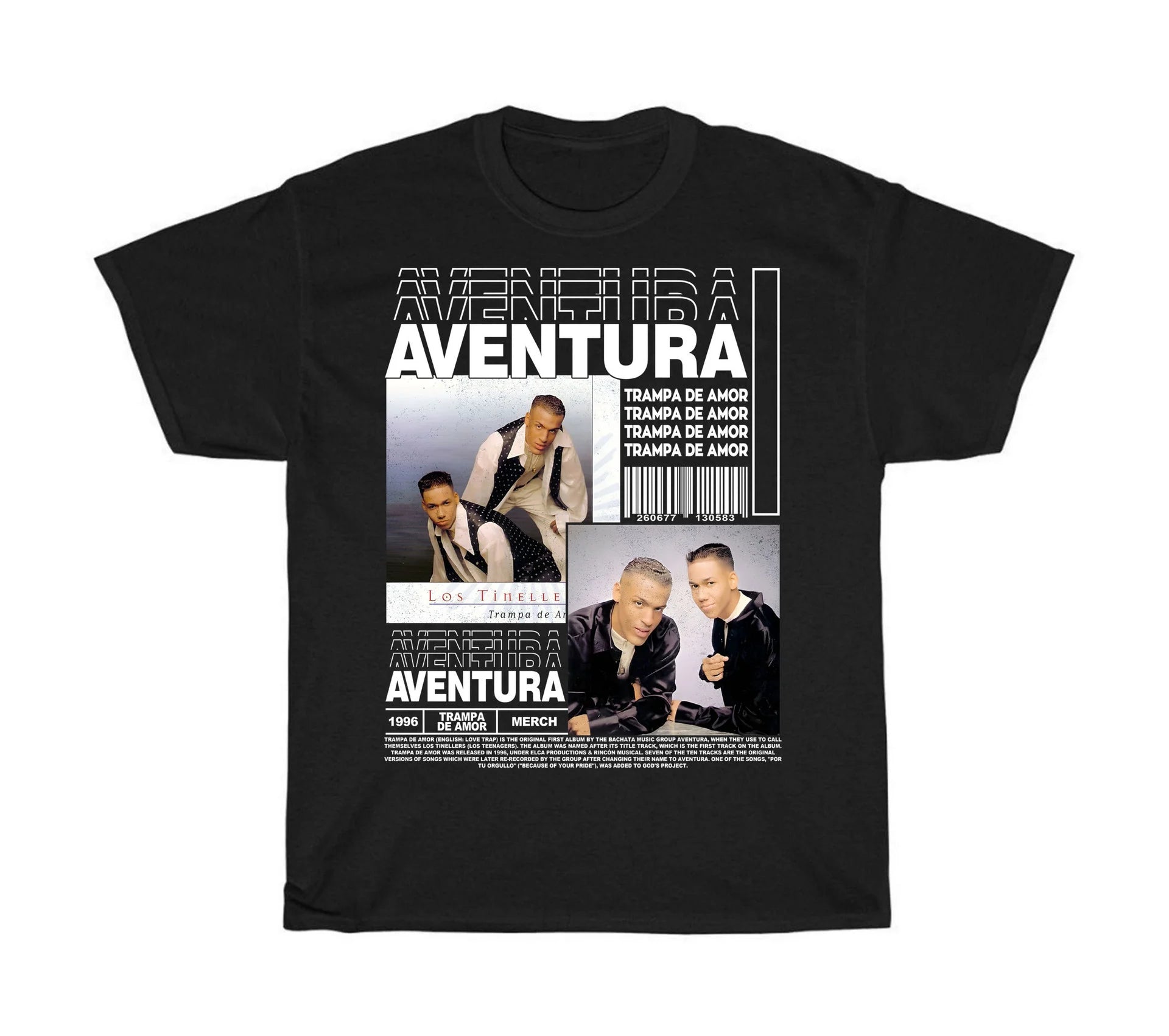 Aventura Trampa De Amor T-Shirt,Crewneck,Hoodie,TS-C-449