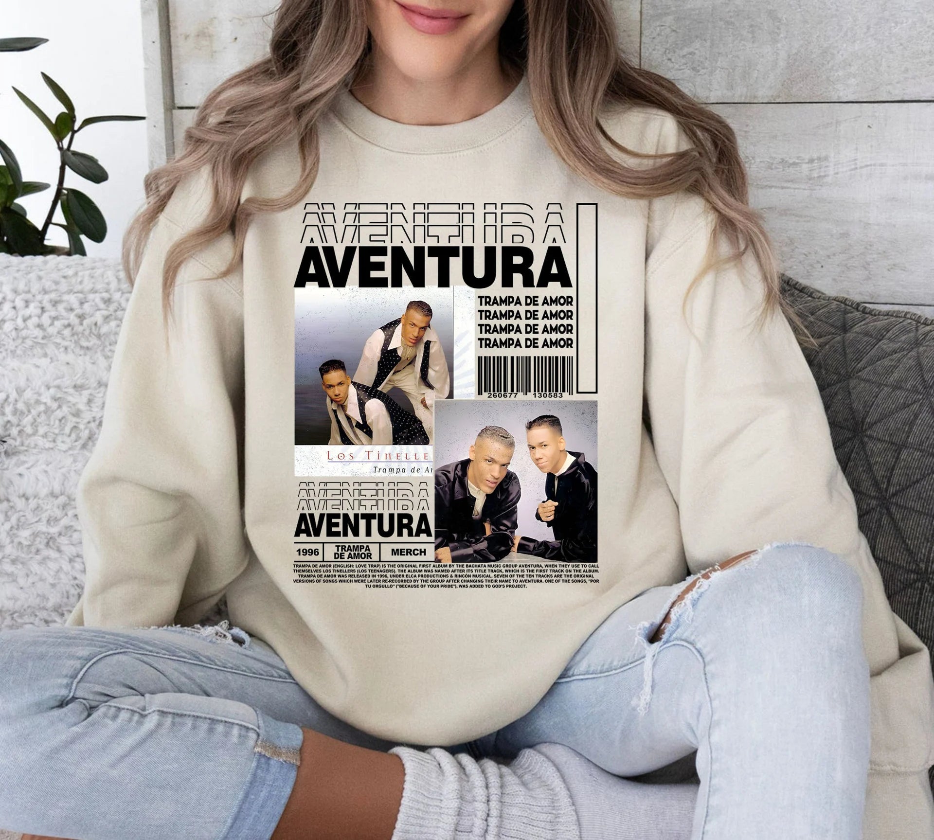 Aventura Trampa De Amor T-Shirt,Crewneck,Hoodie,TS-C-449