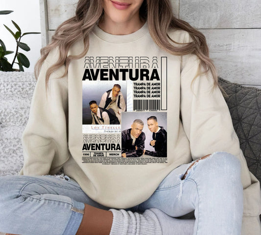 Aventura Trampa De Amor T-Shirt,Crewneck,Hoodie,TS-C-449