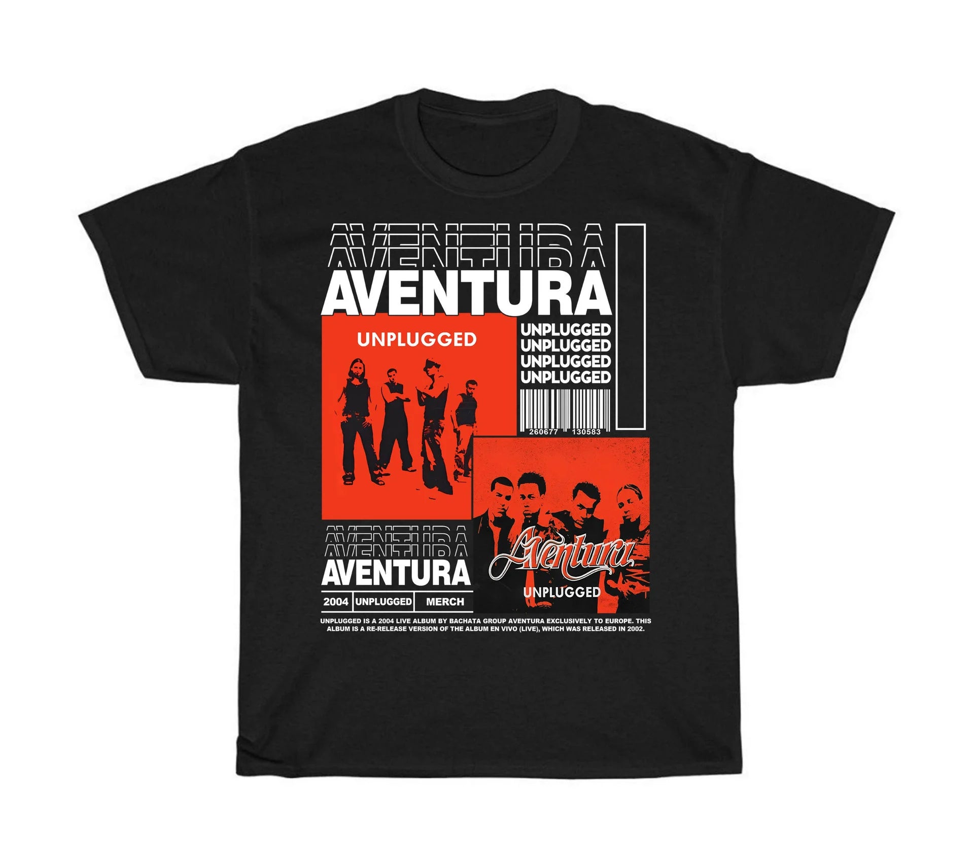 Aventura Unplugged T-Shirt,Crewneck,Hoodie,TS-C-450