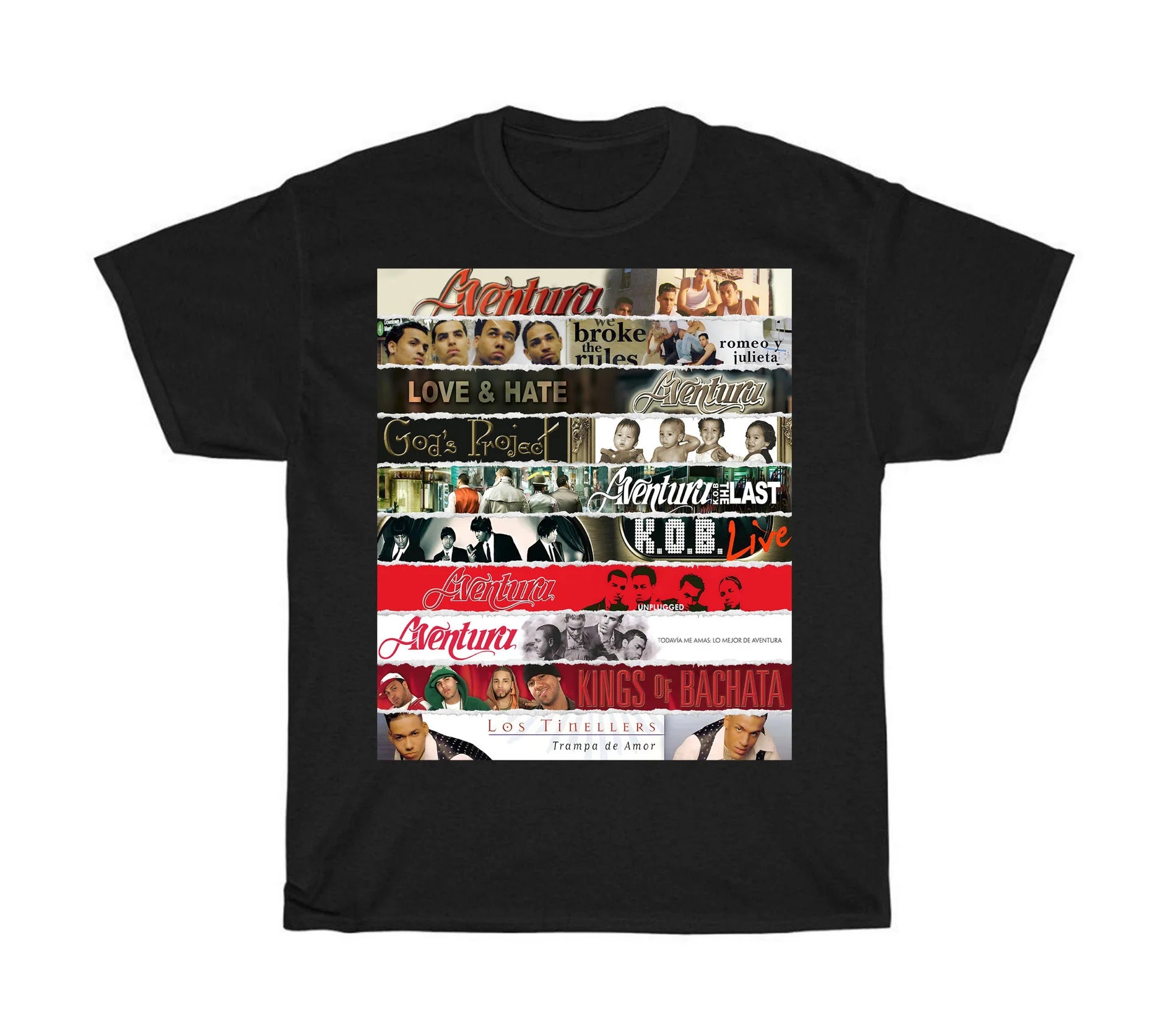 Aventura Full Album New Version T-Shirt,Crewneck,Hoodie,TS-C-452