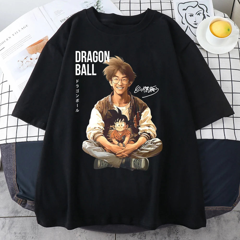 Toriyama And Goku Dragon Ball Anime T-Shirt,Crewneck,Hoodie,TS-C-503