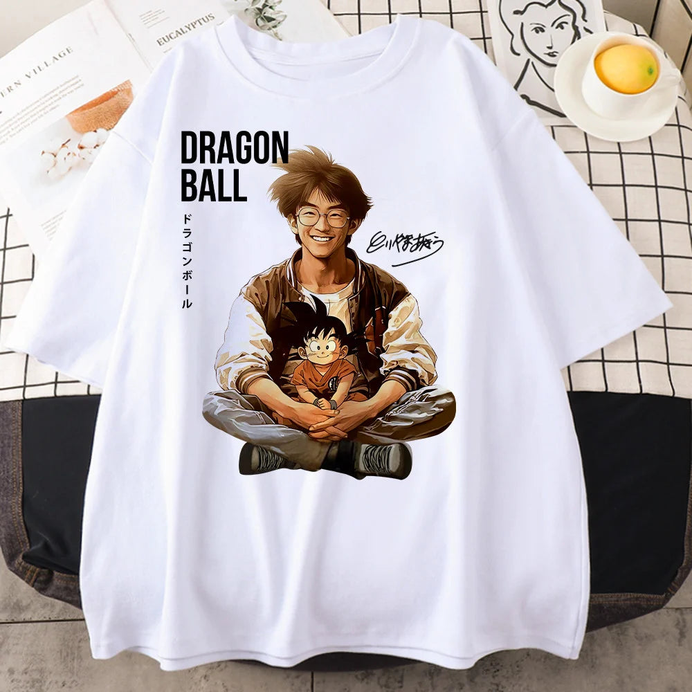 Toriyama And Goku Dragon Ball Anime T-Shirt,Crewneck,Hoodie,TS-C-503