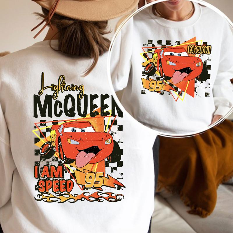 Lighting McQueen Cars Movie T-Shirt,Crewneck,Hoodie,TS-C-567