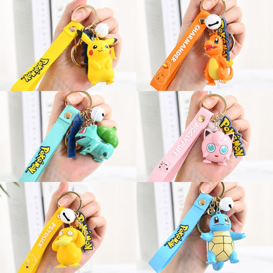 3D PVC Keychain - Cute Anime Collectible,Perfect Gift for Fans,003