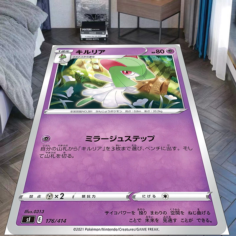 Gardevoir Pokémon Blanket,Ultra Soft and Cozy,Ideal for Psychic and Fairy-Type Pokémon Fans,B-C-1077