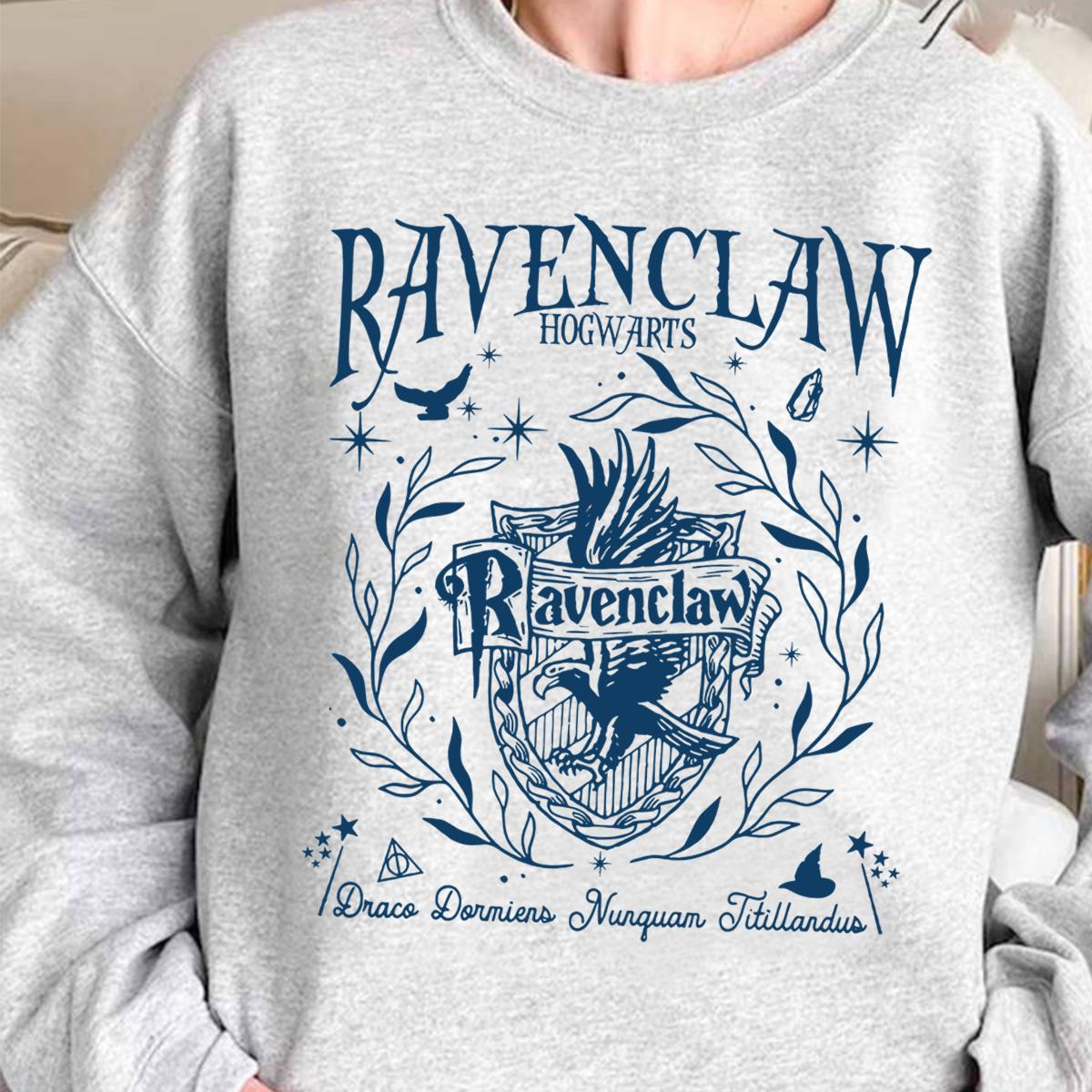 Vintage Hogwarts House Crewneck,HP Wizard School Shirt,Harry Magic Hoodie,H-C-389