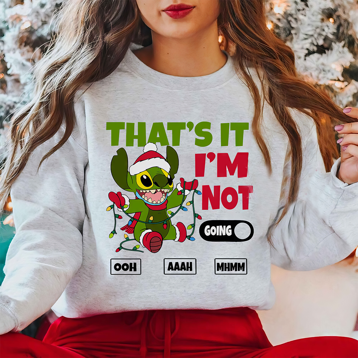 That’s It I’m Not Going Grinch Stitch T-Shirt,Crewneck,Hoodie For Gift,TS-C-418