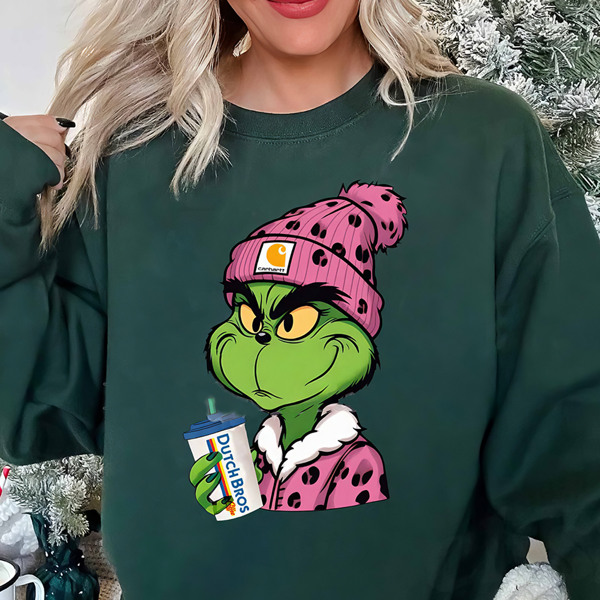 Grinchmas Dutch Brus T-Shirt,Crewneck,Hoodie For Christmas Gift,TS-C-350