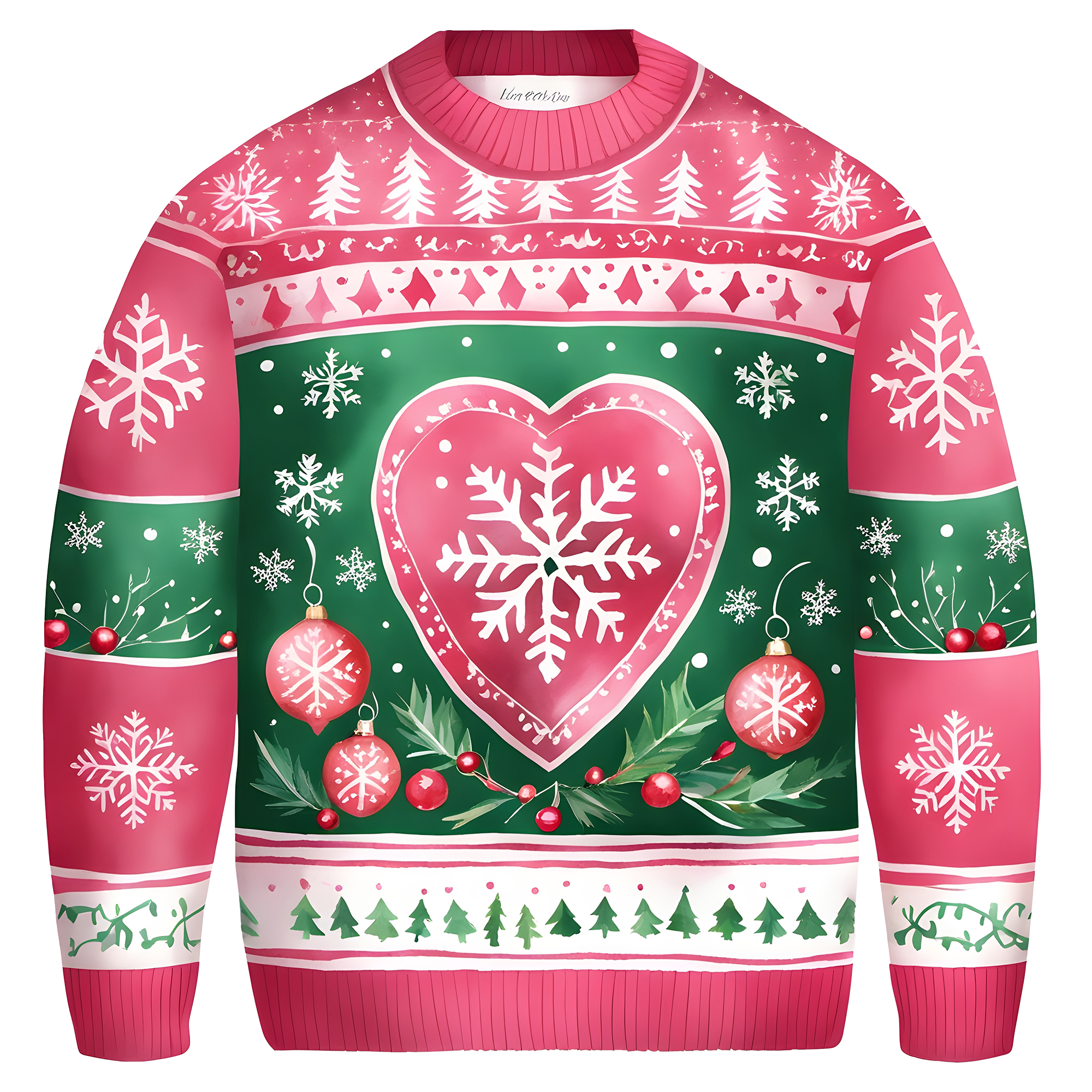 Beautiful Snowflake Christmas Sweater,Essential for Fall and Winter,TS-C-685