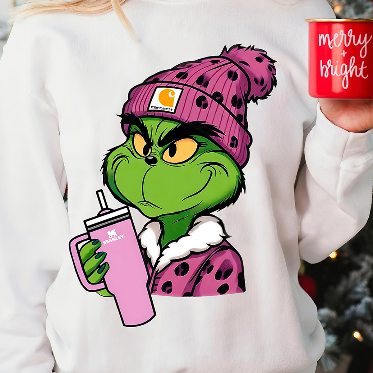 Grinchmas Stanley T-Shirt,Crewneck,Hoodie,Gift For Christmas,TS-C-354