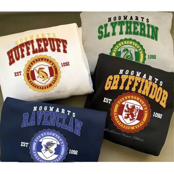 Hogwarts Harry Potter Four Houses T-Shirt,Crewneck,Hoodie,H-C-146