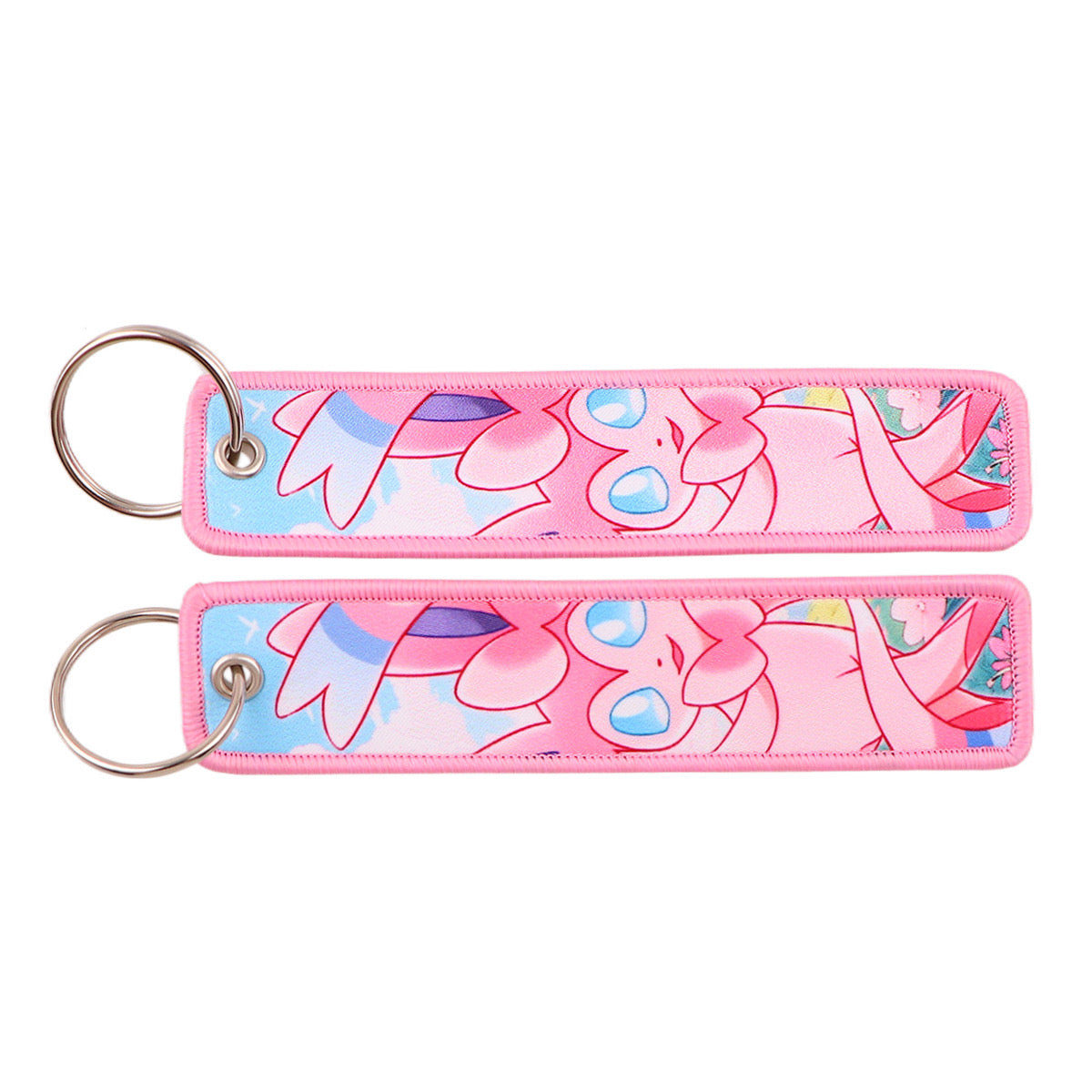 Embroidered Keychain – Cute Monster Pendant,Perfect Gift for Friends,005A