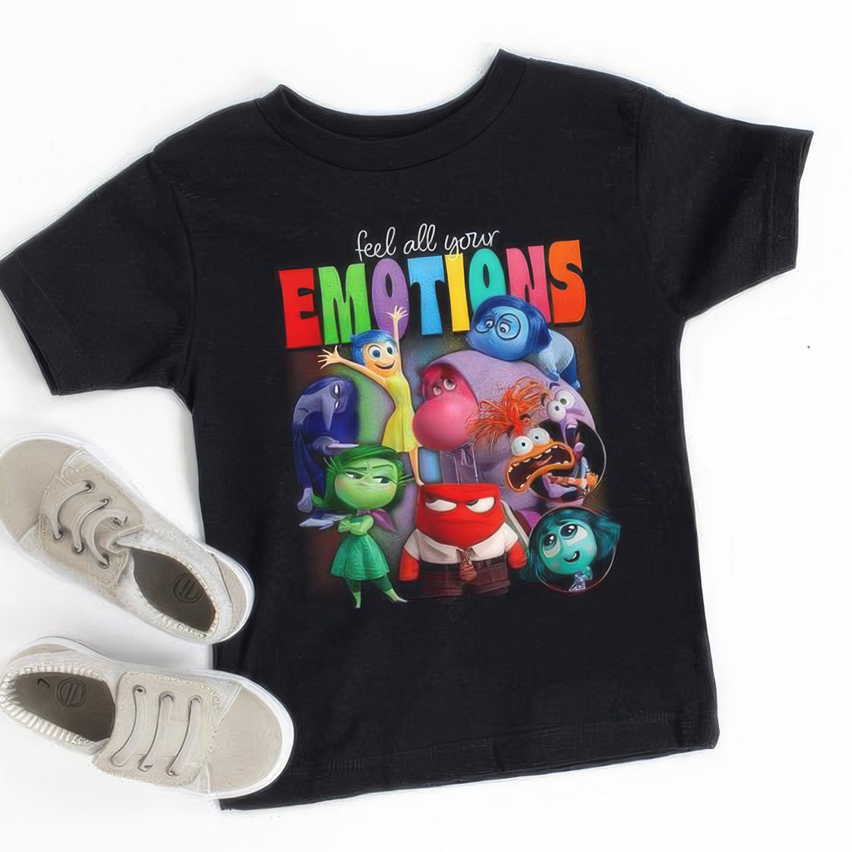 Feel All Your Emotions Cute Cartoon Characters T-Shirt,Crewneck,Hoodie,TS-C-613