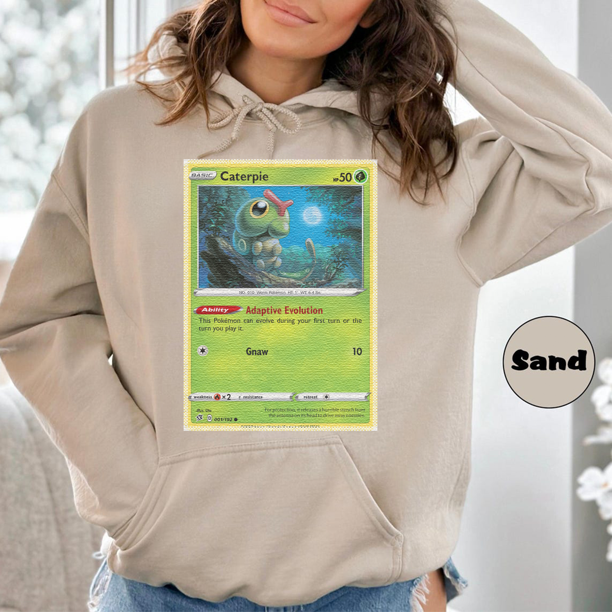 Personalized Pokémon Fabric Trading Card D3 Patch Suture Unisex Hoodie,Perfect Gift for Fans Friends,P-H-21