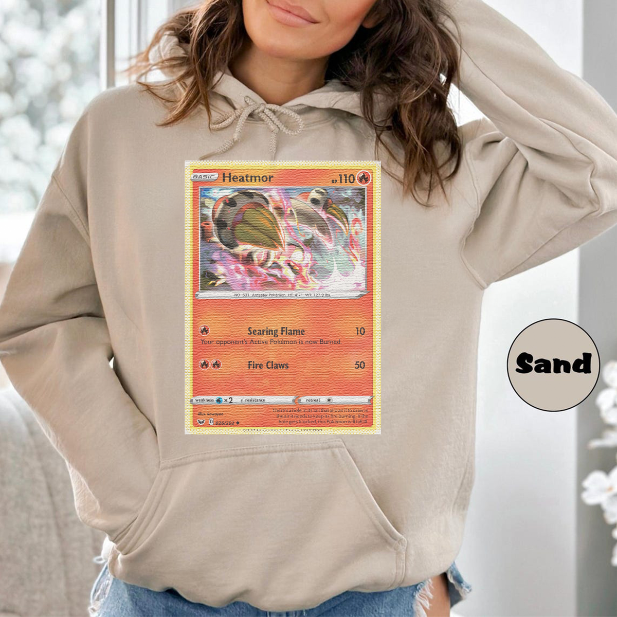 Personalized Pokémon Fabric Trading Card D4 Patch Suture Unisex Hoodie,Perfect Gift for Fans Friends,P-H-24