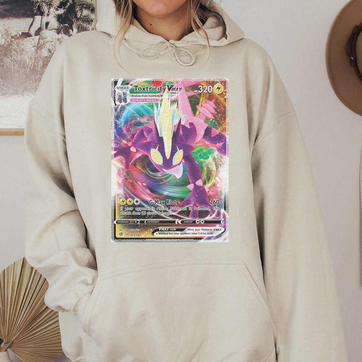 Personalized Pokémon Fabric Trading Card D3 Patch Suture Unisex Hoodie,Perfect Gift for Fans Friends,P-H-21