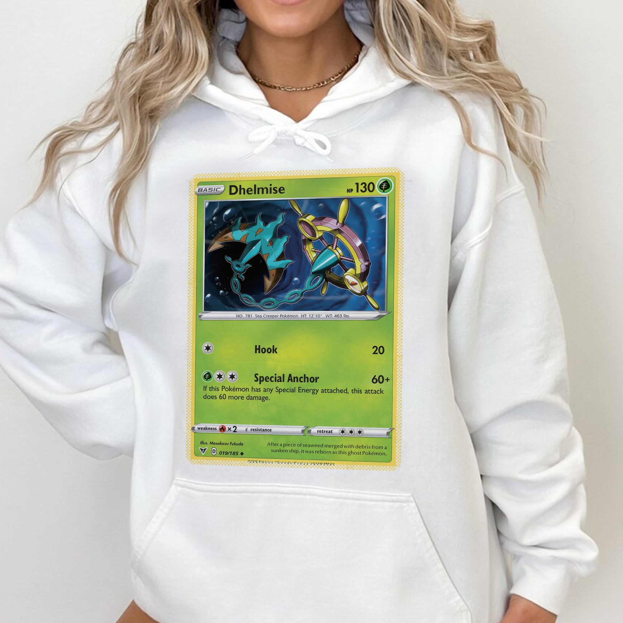 Personalized Pokémon Fabric Trading Card D1 Patch Suture Unisex Hoodie,Perfect Gift for Fans Friends,P-H-12