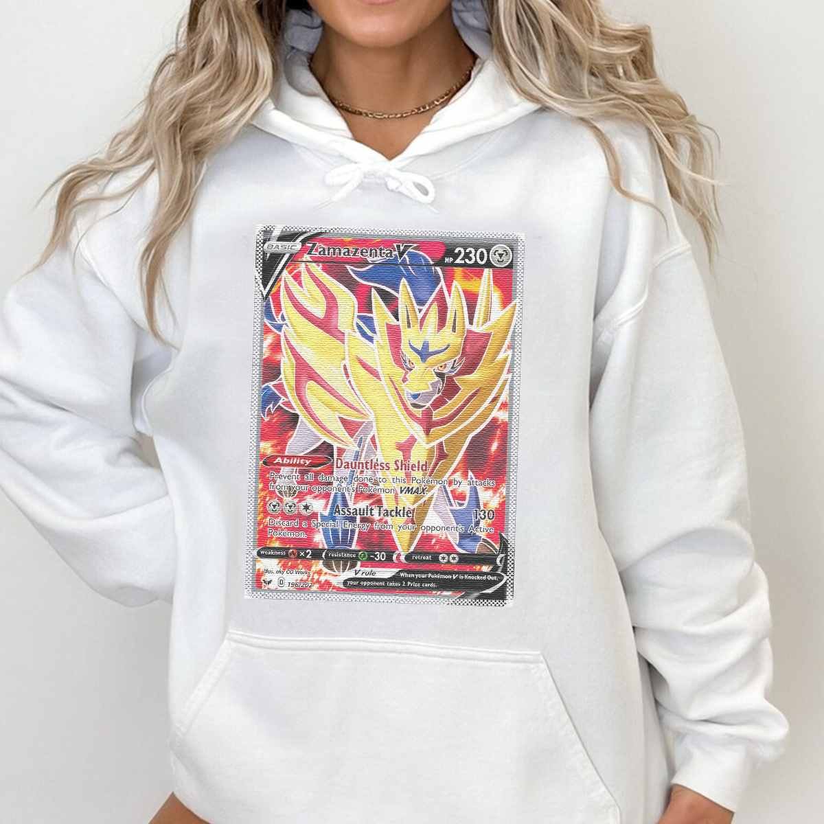 Personalized Pokémon Fabric Trading Card D4 Patch Suture Unisex Hoodie,Perfect Gift for Fans Friends,P-H-24