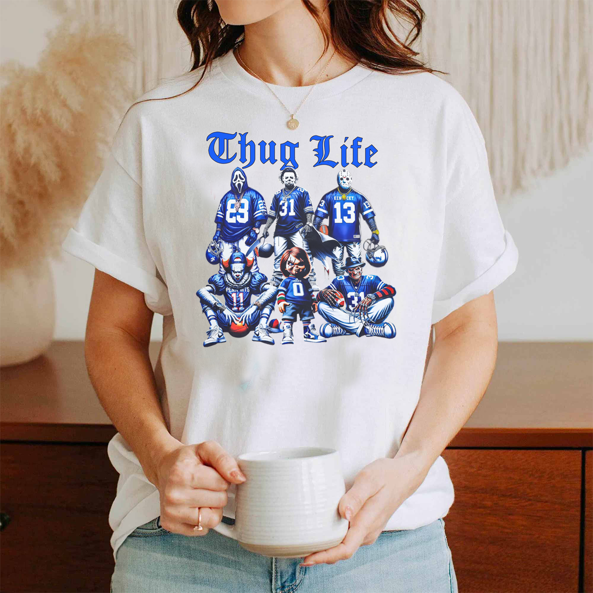 Horror Halloween Thug Life Hocus Pocus Team T-Shirt,Crewneck,Hoodie,TS-C-312