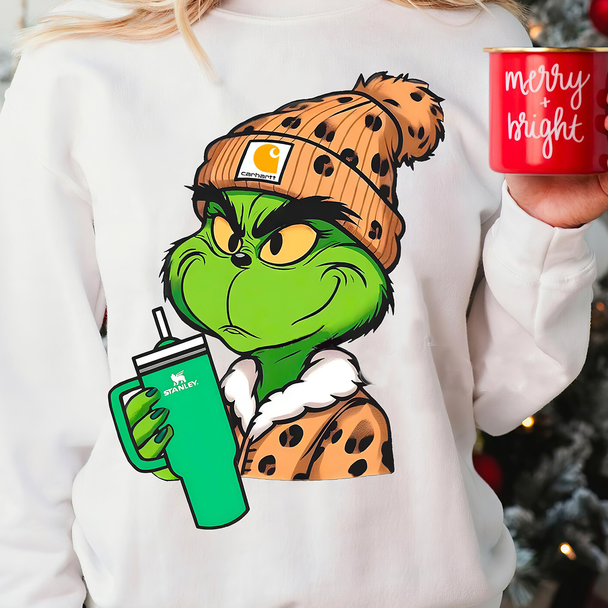 Grinchmas Stanley T-Shirt,Crewneck,Hoodie,Gift For Christmas,TS-C-353