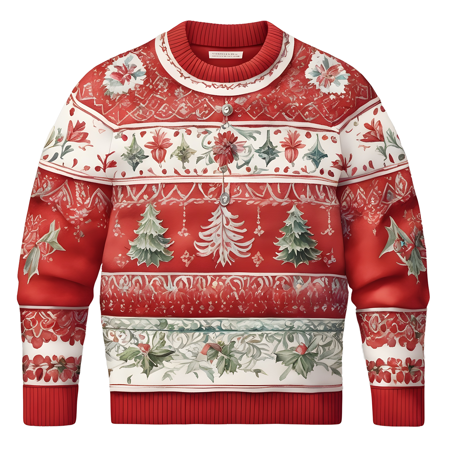 Joyful Christmas Tree Theme Sweater,For Festive Vibes,TS-C-679