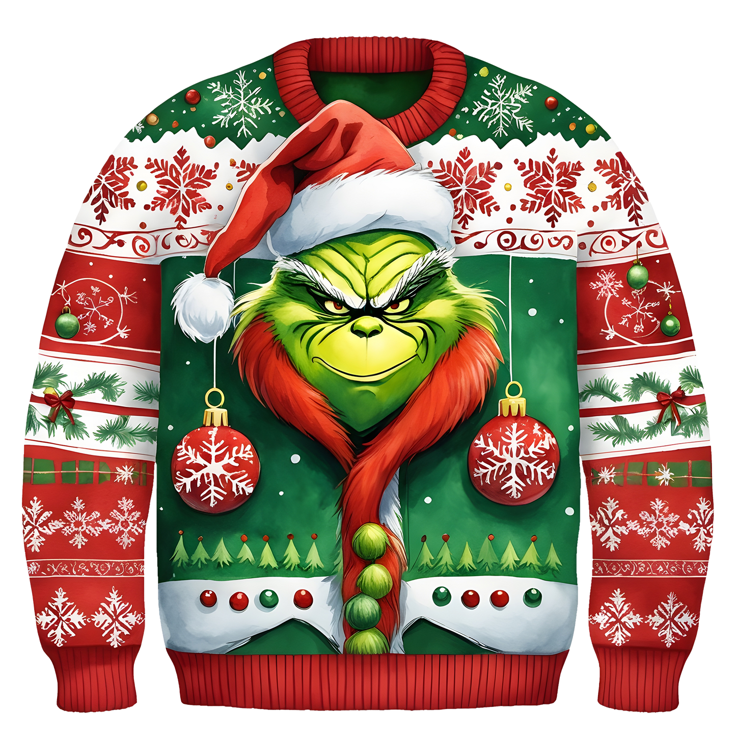 Merry Christmas Funny Grinch Ugly Sweater,For Cozy Celebrations,TS-C-669