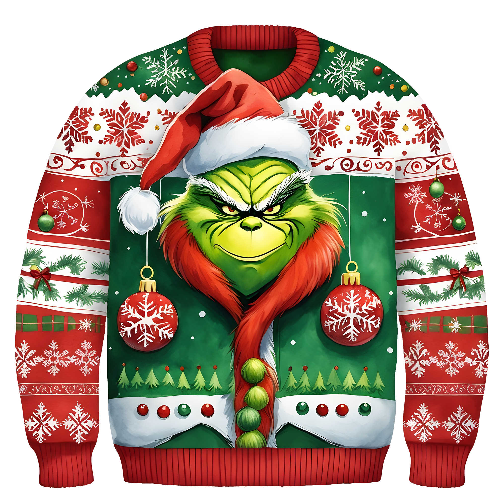 Merry Christmas Funny Grinch Ugly Sweater,For Cozy Celebrations,TS-C-669