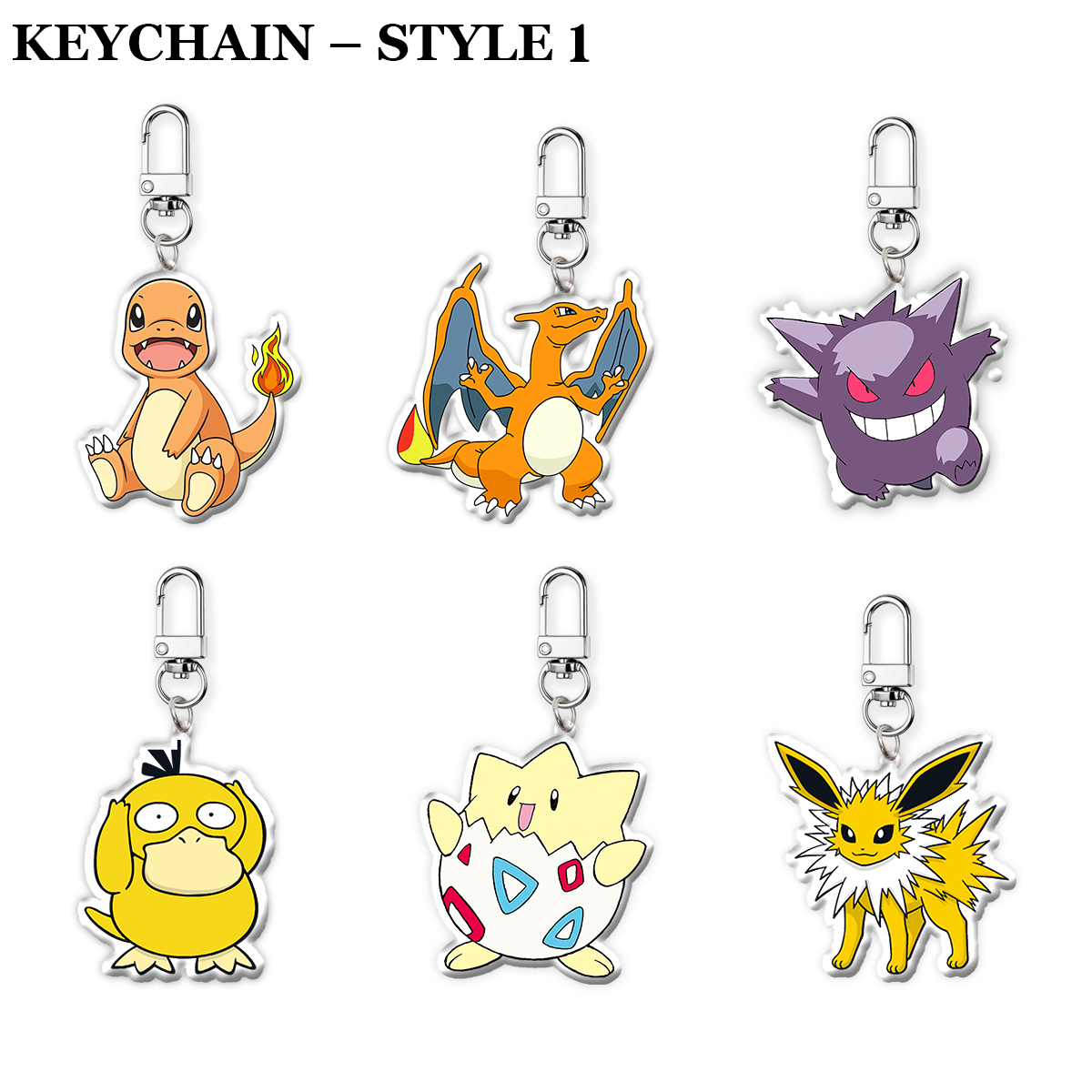 Cute Anime Acrylic Desktop Standee,Keychain Backpack Charm,Car Interior Decoration Pendant,Fan Gift,012