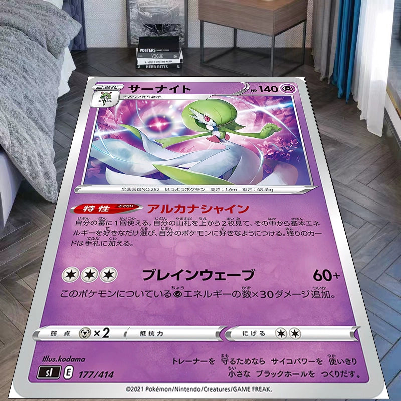 Gardevoir Pokémon Blanket,Ultra Soft and Cozy,Ideal for Psychic and Fairy-Type Pokémon Fans,B-C-1077