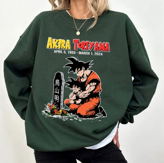 Dr4gonn B4ll Z Akir4 Toriy4maa RlP Thank You For The Memories T-Shirt,Crewneck,Hoodie,H-C-904