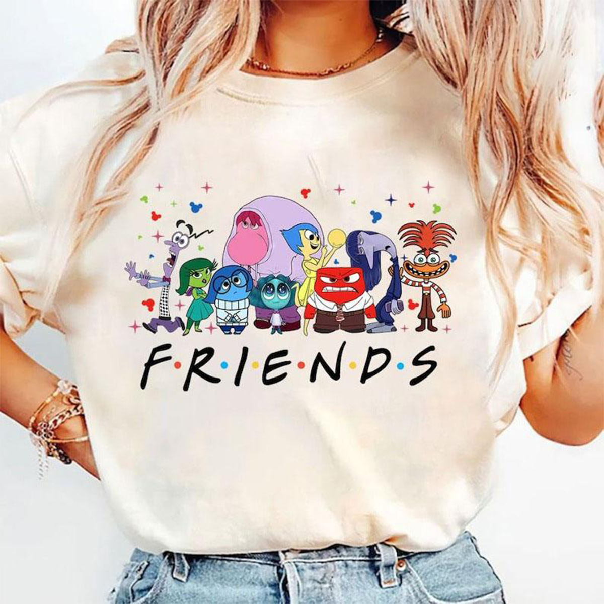 Friends It's Okay To Feel All The Feels Mental Health Emotional T-Shirt,Crewneck,Hoodie,TS-C-591