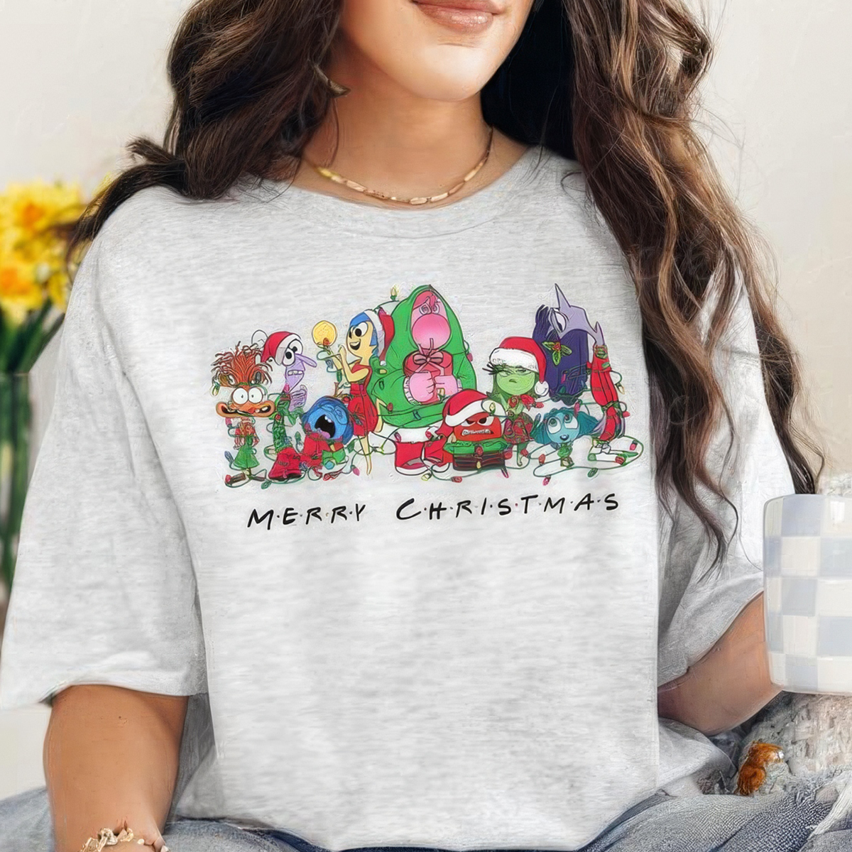 Merry Christmas Matching Anxiety Ennui Joy Fear Family T-Shirt,Crewneck,Hoodie,TS-C-597