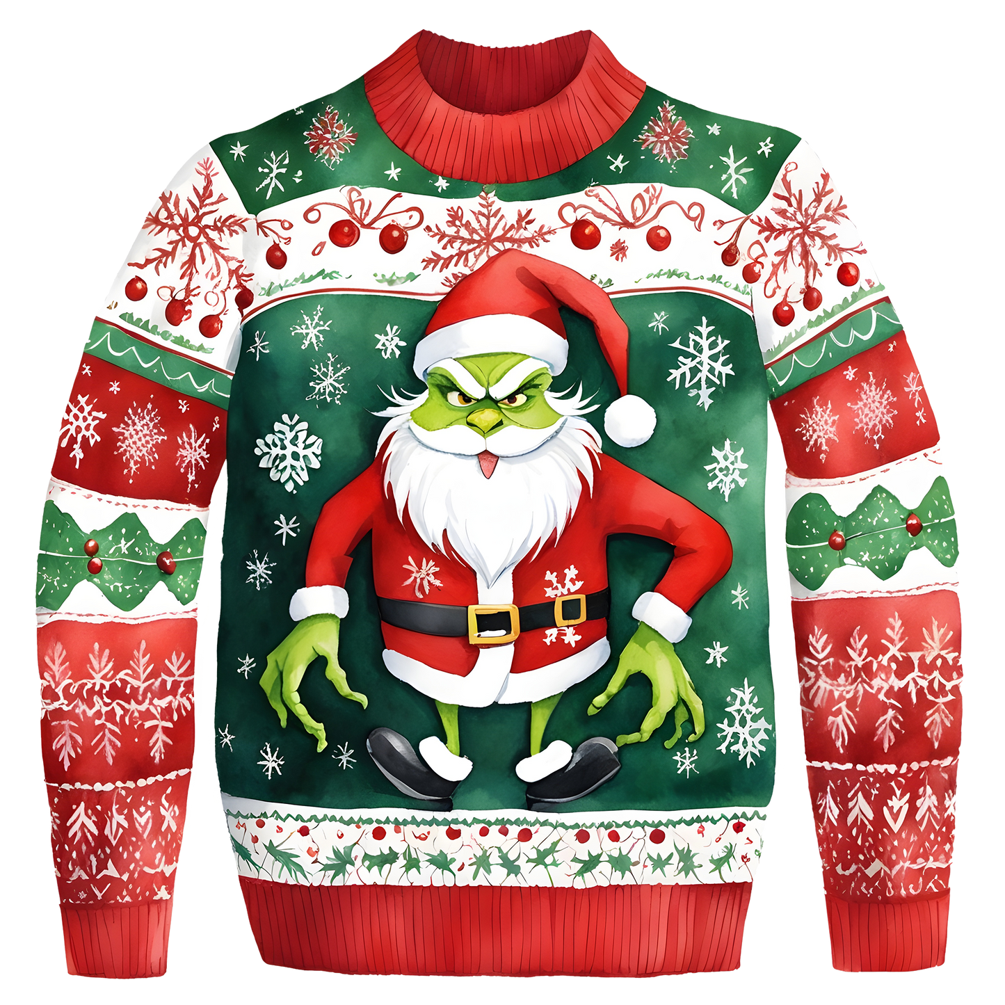 Merry Christmas Funny Grinch Ugly Sweater,For Cozy Celebrations,TS-C-669