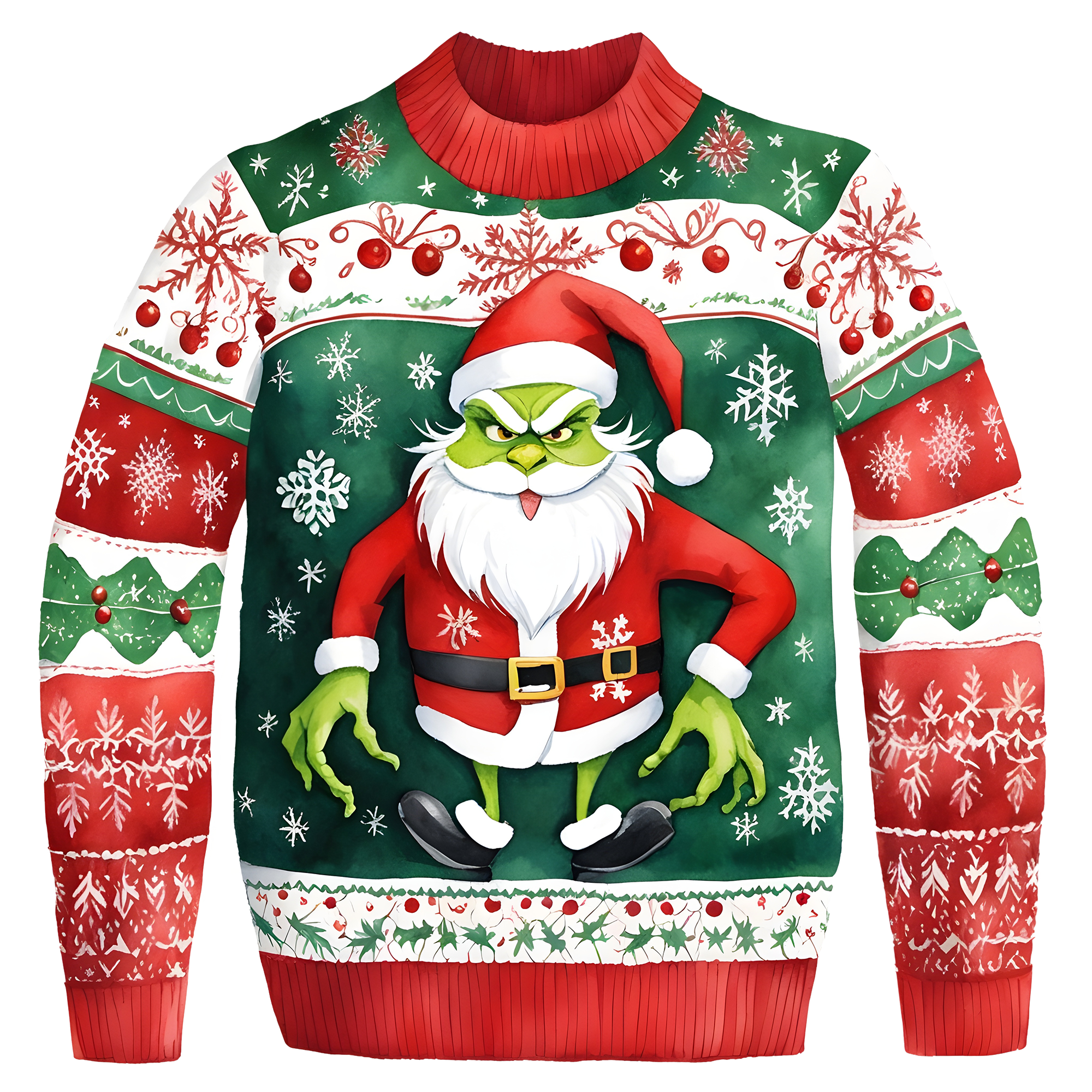 Merry Christmas Funny Grinch Ugly Sweater,For Cozy Celebrations,TS-C-669