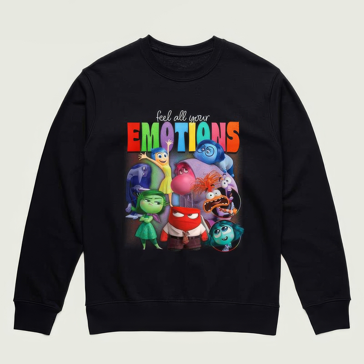 Feel All Your Emotions Cute Cartoon Characters T-Shirt,Crewneck,Hoodie,TS-C-613