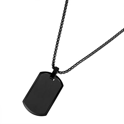 Geoffrey Beene Men's Stainless Steel Necklace For Gift,J-A-296