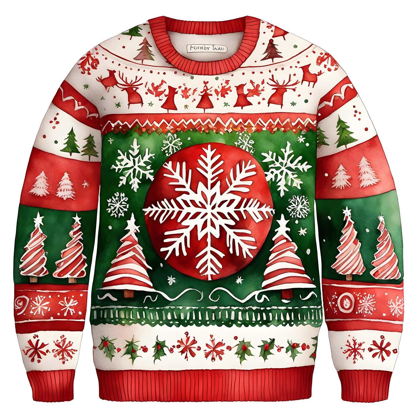 Beautiful Snowflake Christmas Sweater,Essential for Fall and Winter,TS-C-684