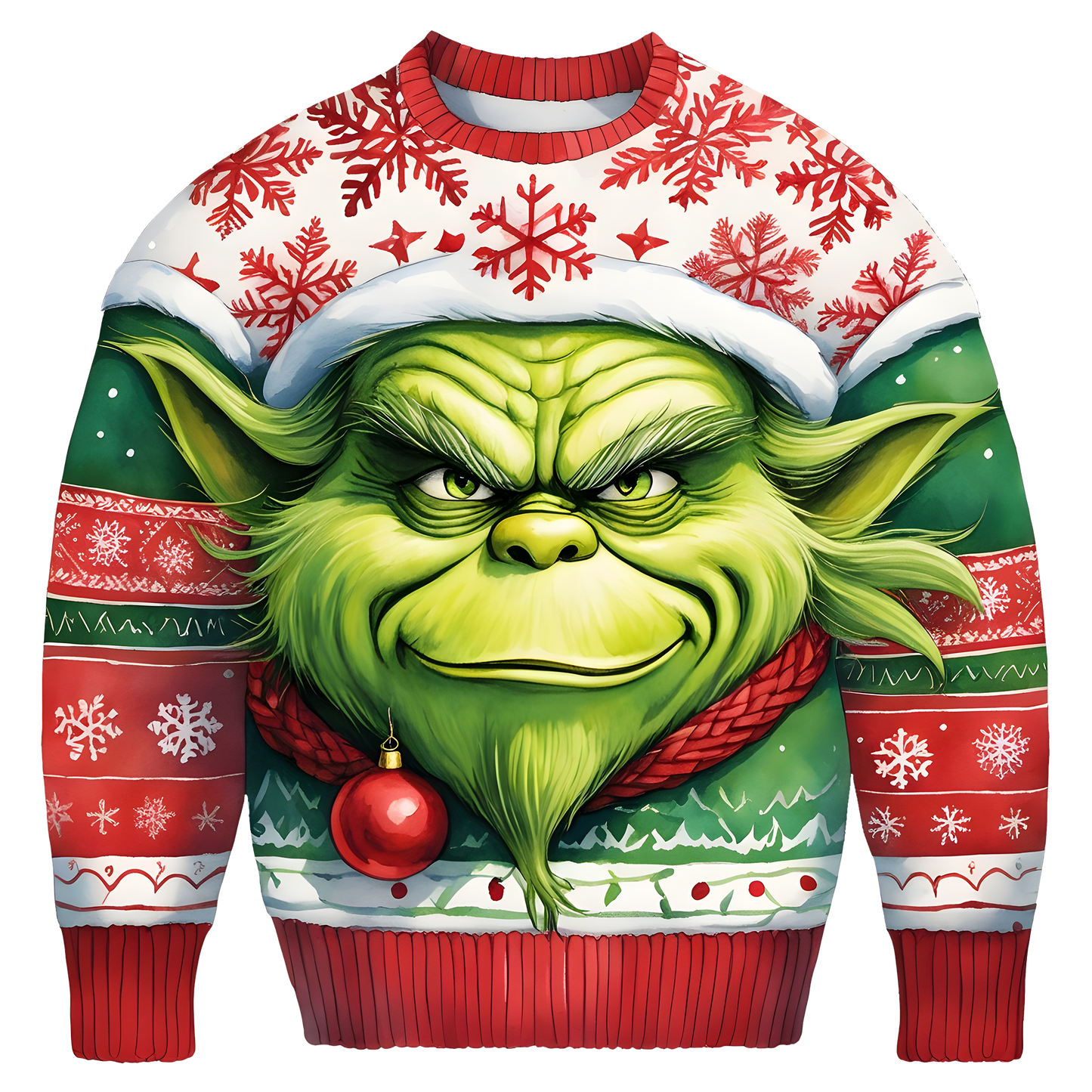Merry Christmas Funny Grinch Ugly Sweater,For Cozy Celebrations,TS-C-669