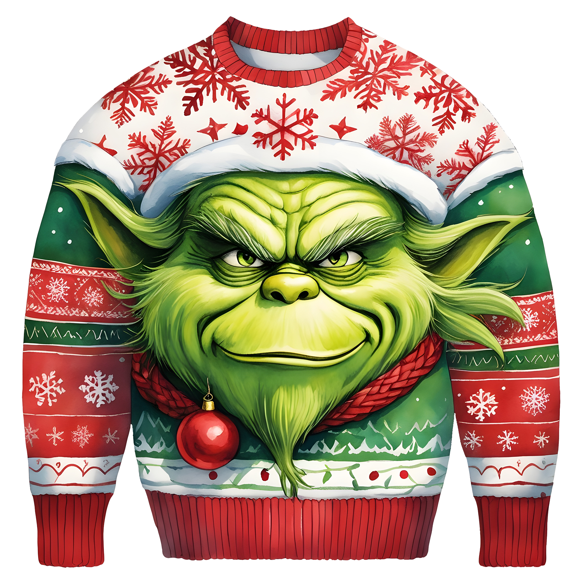 Merry Christmas Funny Grinch Ugly Sweater,For Cozy Celebrations,TS-C-669