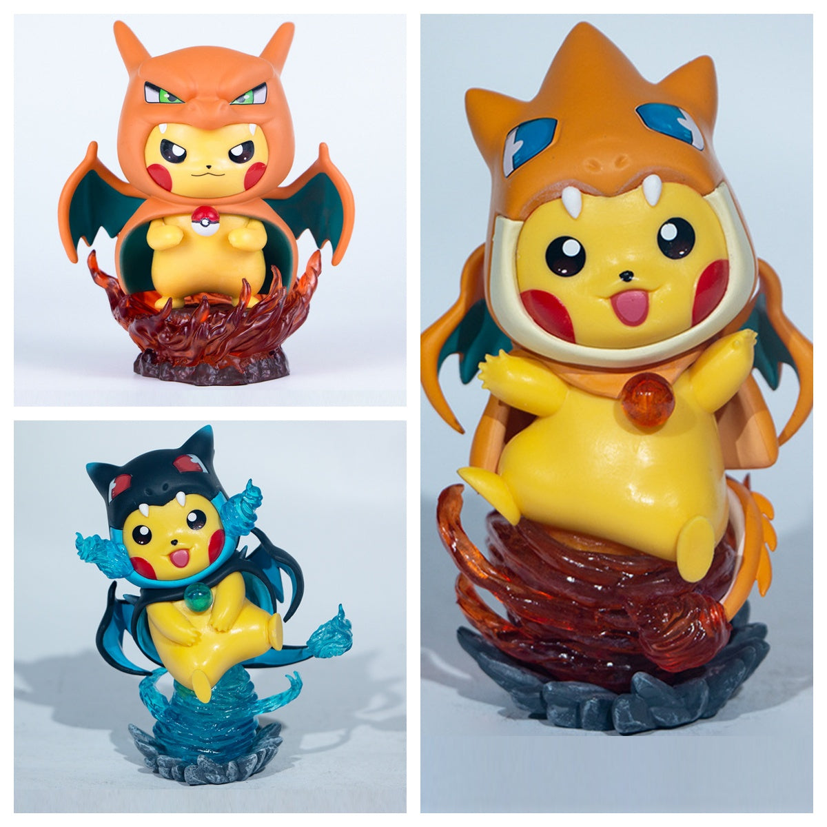 Cosplay Pikachu Figure Collectible Statue,Gift For Anime Lovers,B-C-1067