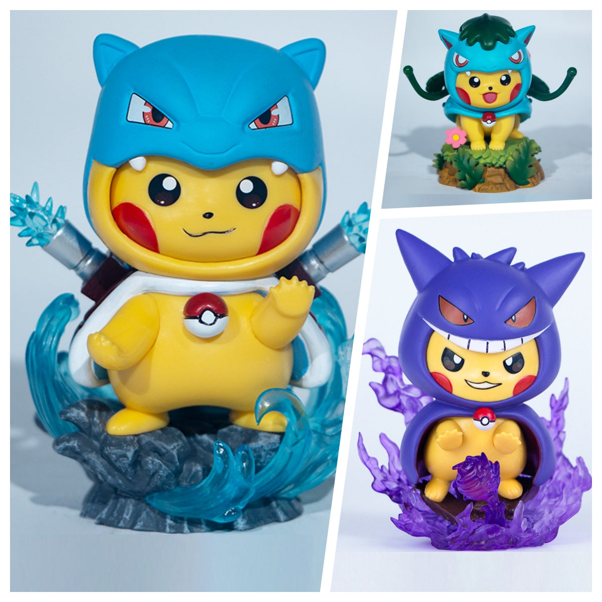 Cosplay Pikachu Figure Collectible Statue,Gift For Anime Lovers,B-C-1066