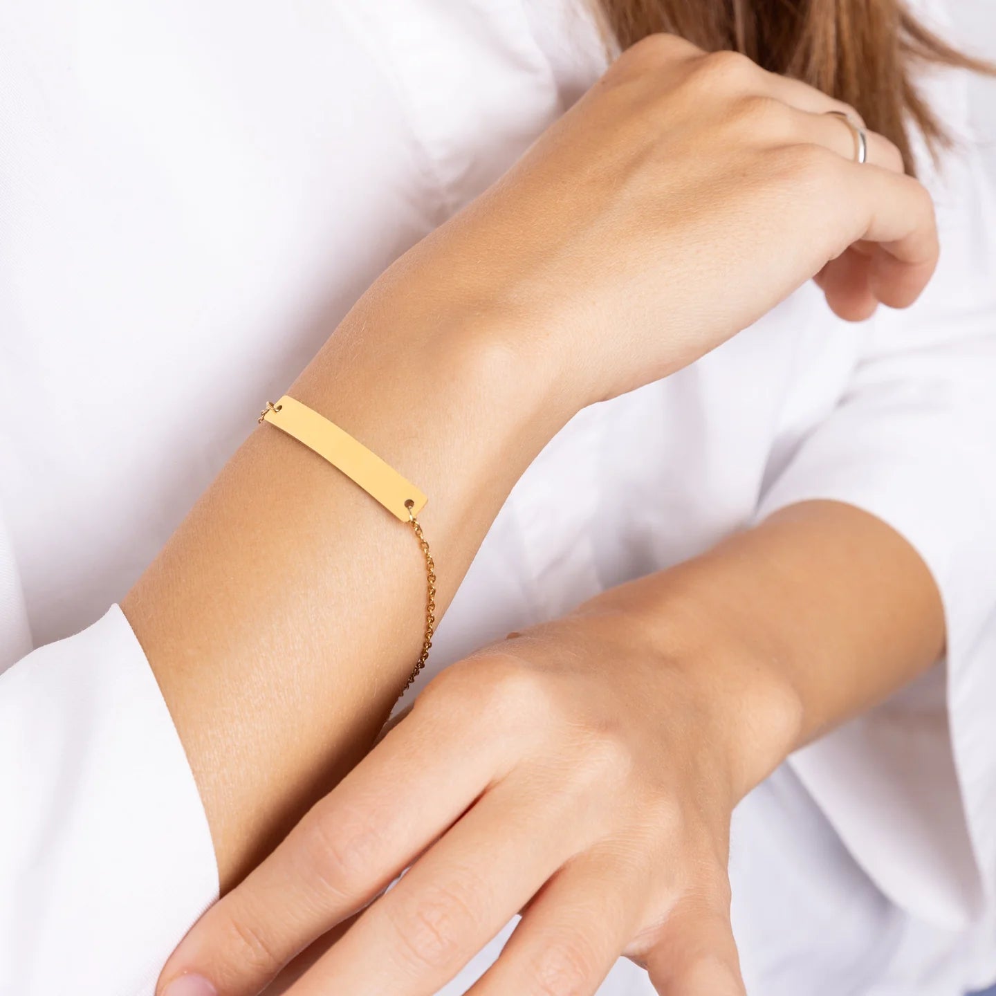 Bangle Bracelet Curved Brand Simple Jewelry Gift For Party Stainless Steel Bracelet,J-A-292