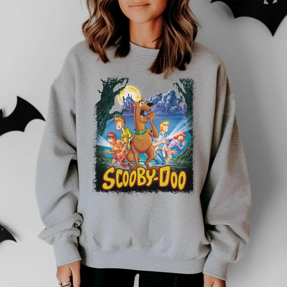 Scooby Zombie Vintage Halloween Movie T-Shirt,Crewneck,Hoodie,TS-C-534