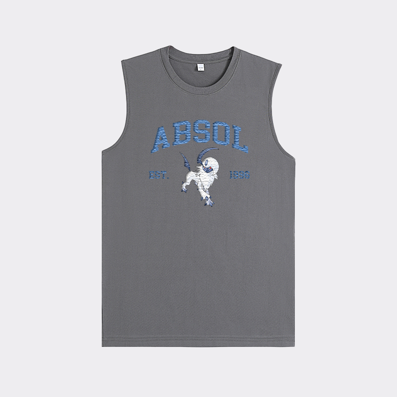 Absol Adorable Anime-Themed Embroidered T-Shirt,Crewneck,Hoodie-Trendy Versatile and a Thoughtful Gift for Friends,H-C-709