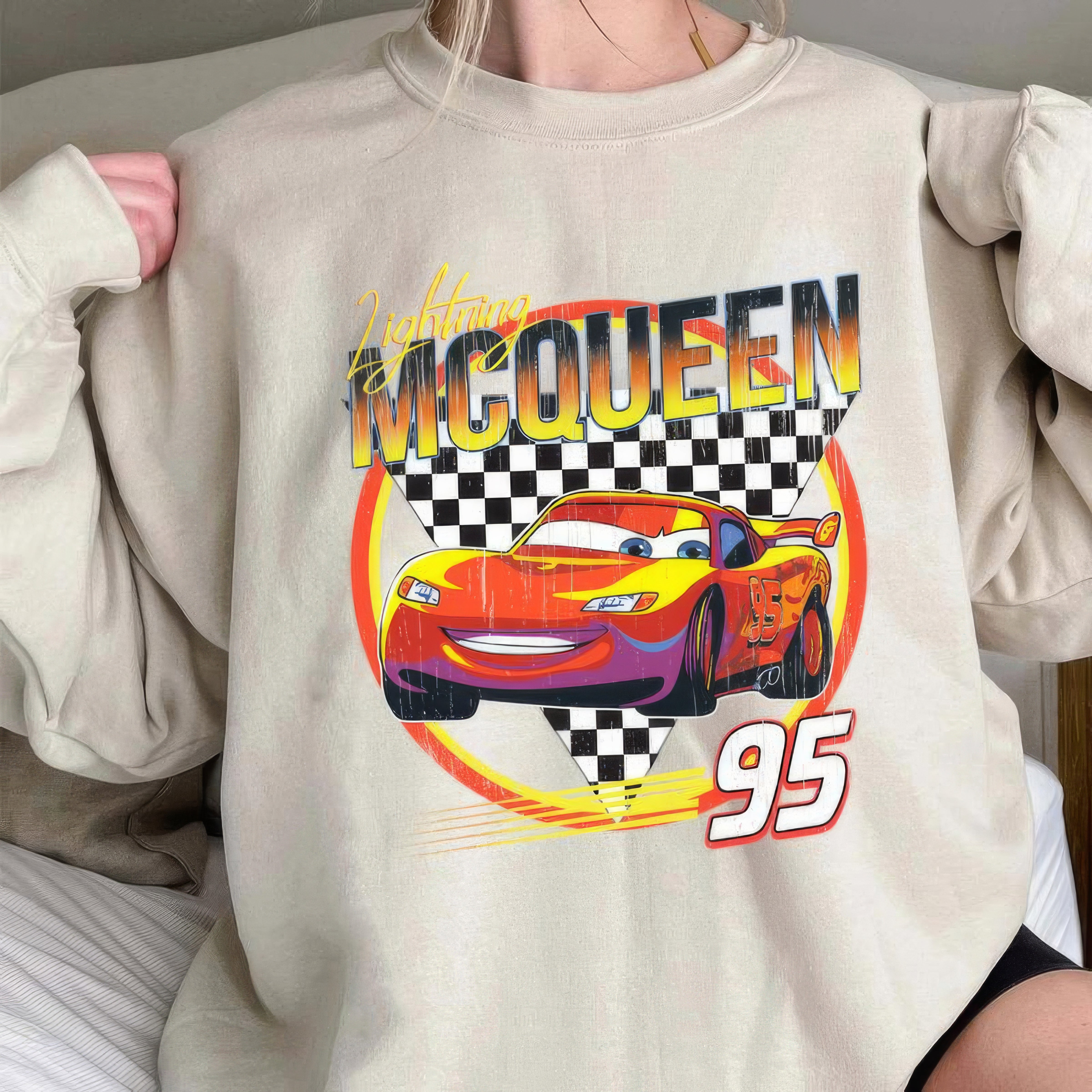 McQueen Movie Cars T-Shirt,Crewneck,Hoodie For Gift,TS-C-582