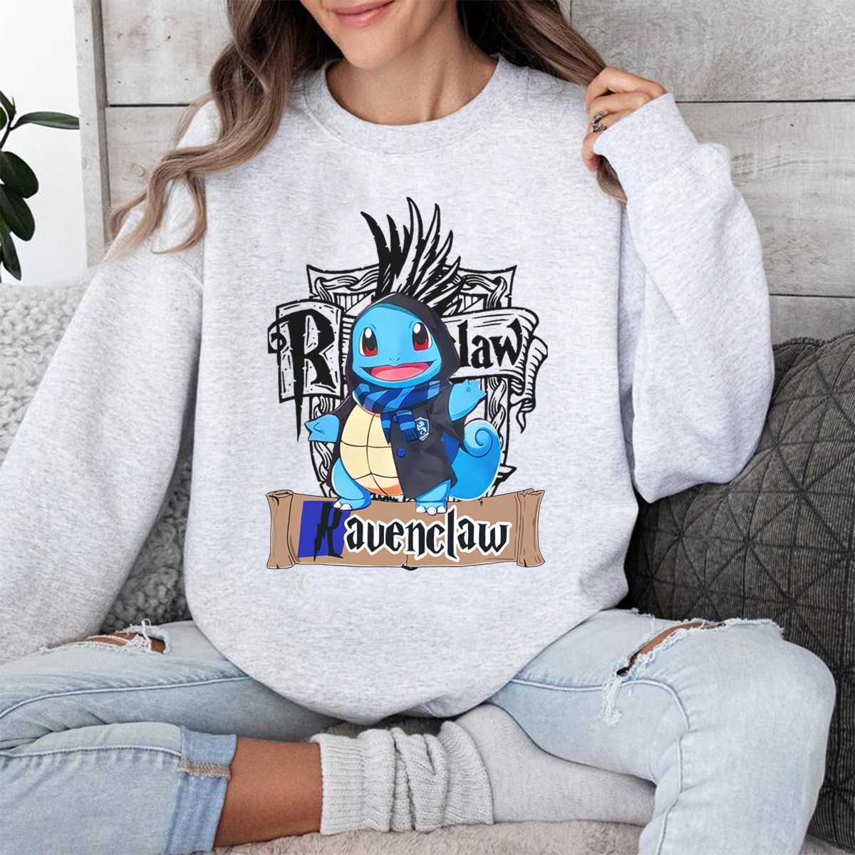 Pikachu Cute Pokémon × Harry Potter Four Houses Collaboration T-Shirt,Crewneck,Hoodie,Gift for Loyal Fans,TS-C-668