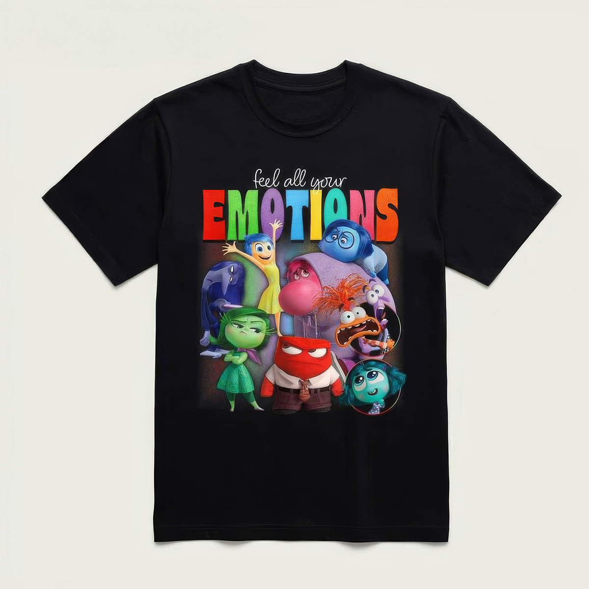 Feel All Your Emotions Cute Cartoon Characters T-Shirt,Crewneck,Hoodie,TS-C-613